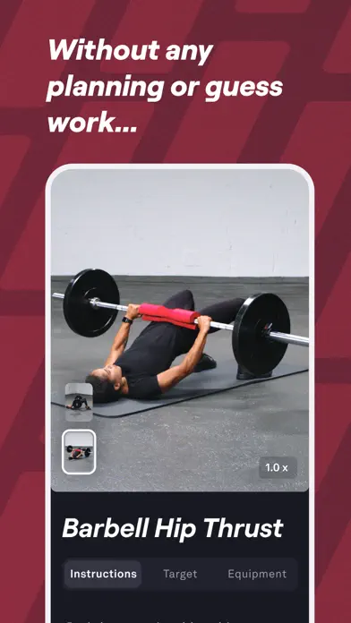Fitbod Workout & Fitness Plans app screenshot 8