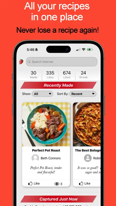 Flavorish | Save Any Recipe app screenshot 1