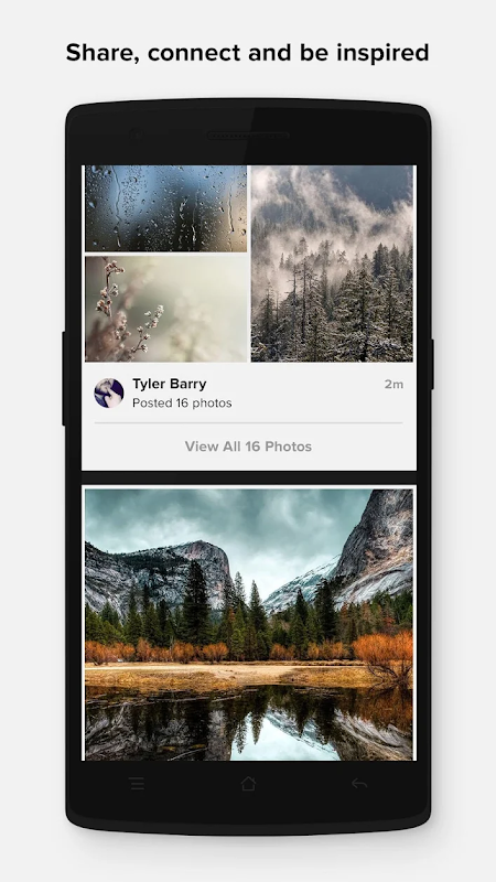 Flickr app screenshot 1