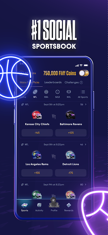 Fliff – Sports Picks app screenshot 1