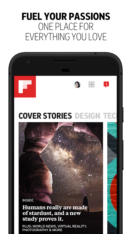 Flipboard: The Social Magazine app screenshot 1