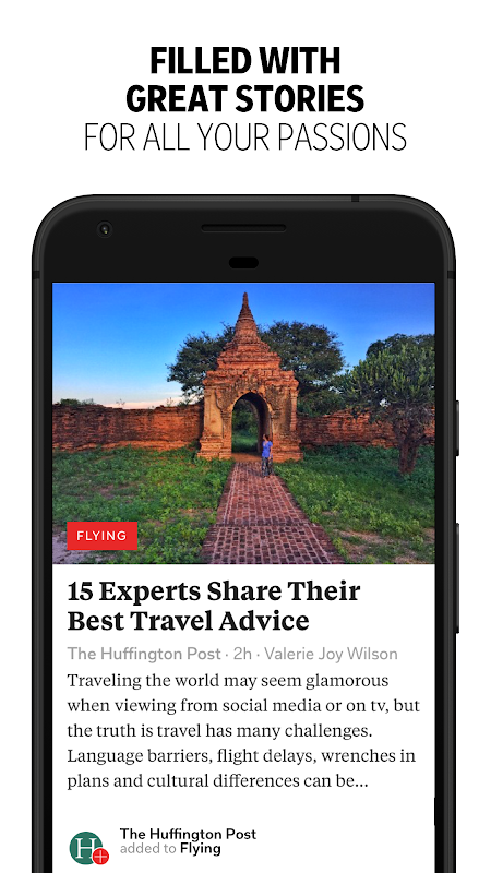 Flipboard: The Social Magazine app screenshot 3