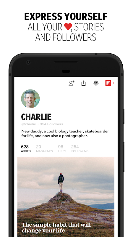 Flipboard: The Social Magazine app screenshot 5