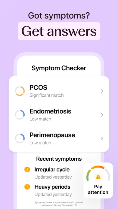Flo Period & Pregnancy Tracker app screenshot 3