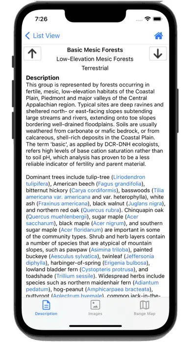 Flora of Virginia app screenshot 6