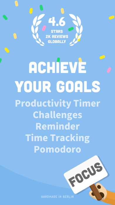 Focus Dog: Productivity Timer app screenshot 1