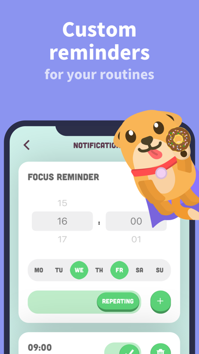 Focus Dog: Productivity Timer app screenshot 7