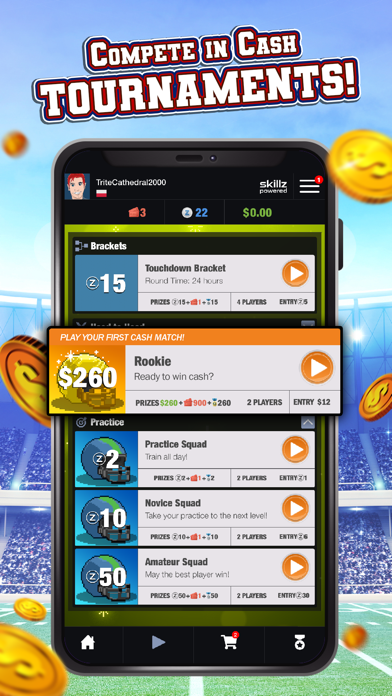 Football Battle: Touchdown! app screenshot 2