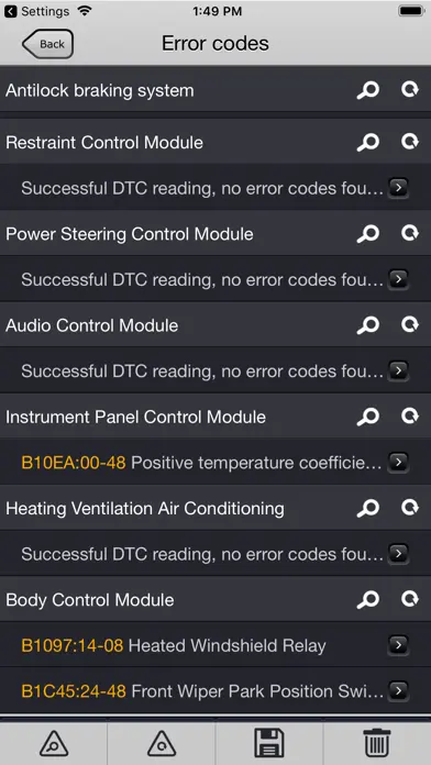 FORScan Lite app screenshot 2