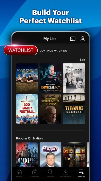 FOX Nation: Celebrate America app screenshot 4