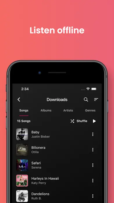 Freefy app screenshot 1