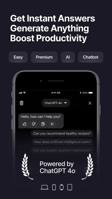 Friday: AI E-mail Assistant app screenshot 1