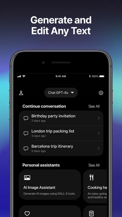 Friday: AI E-mail Assistant app screenshot 3