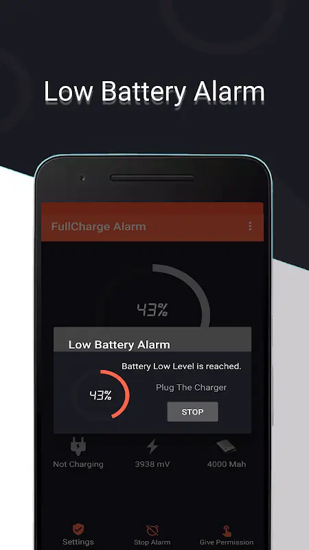 Full Charge Alarm app screenshot 4