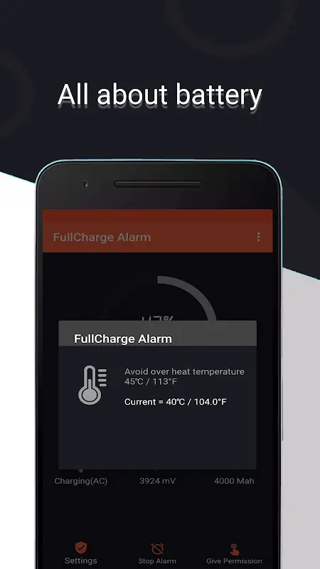 Full Charge Alarm app screenshot 7