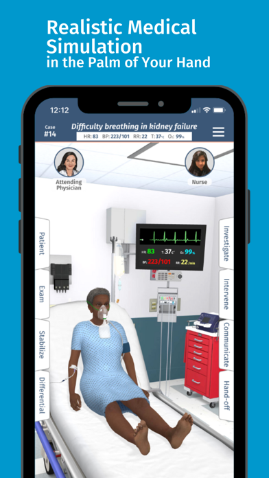 Full Code Medical Simulation app screenshot 1