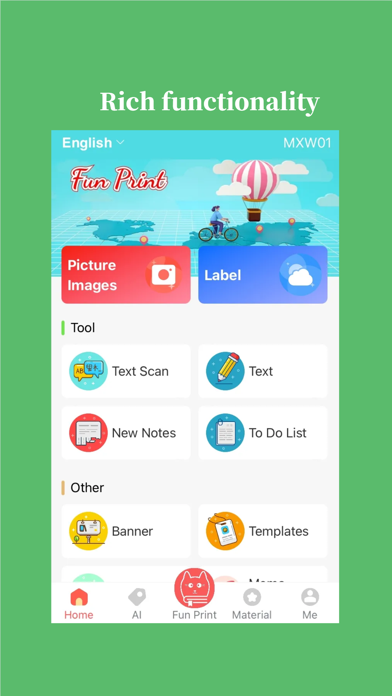 Fun Print app screenshot 1