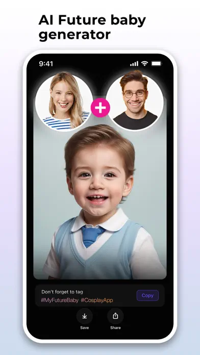 Future Baby Generator – GenArt app screenshot 1