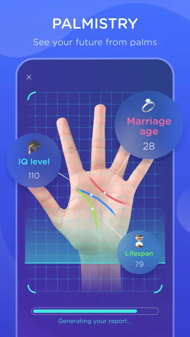 Future You: Face Aging&AI Palm app screenshot 1