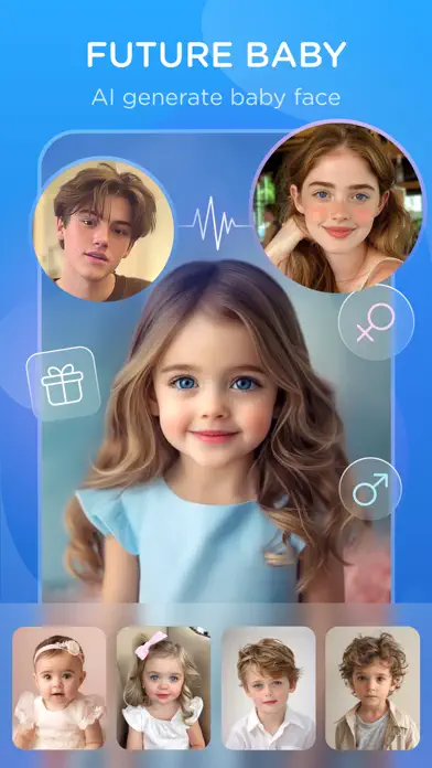 Future You: Face Aging&AI Palm app screenshot 2