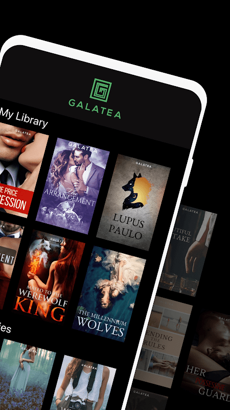 GALATEA: Novels & Audiobooks app screenshot 2