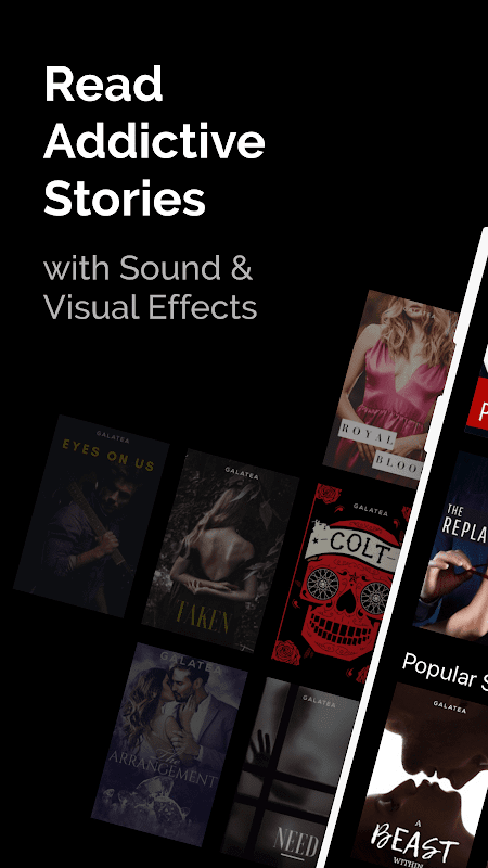 GALATEA: Novels & Audiobooks app screenshot 3