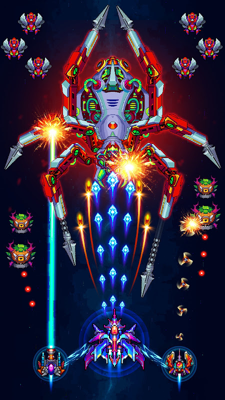 Galaxiga Arcade Shooting Game app screenshot 3