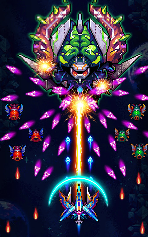 Galaxiga Arcade Shooting Game app screenshot 5