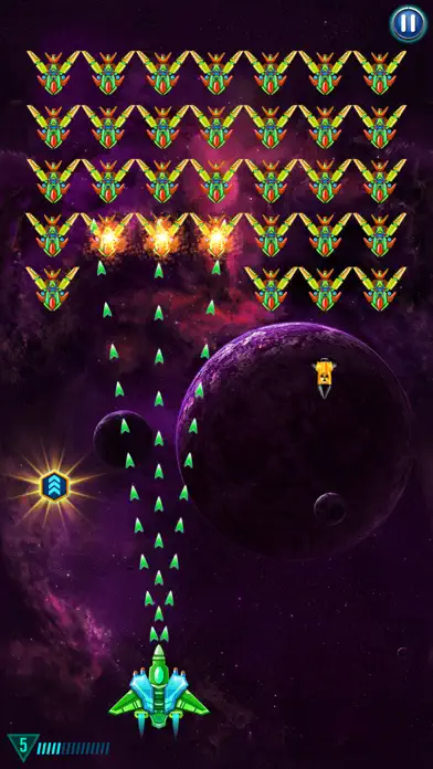 Galaxy Attack: Alien Shooting app screenshot 1