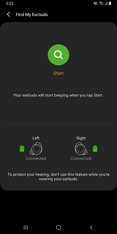 Galaxy Buds Manager app screenshot 3