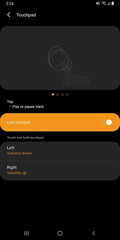 Galaxy Buds Manager app screenshot 4