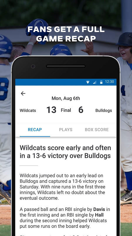 GameChanger Classic app screenshot 5