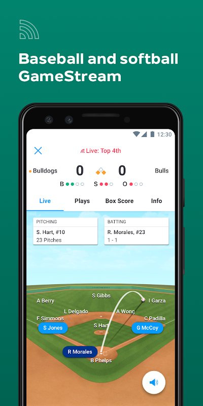 GameChanger app screenshot 1