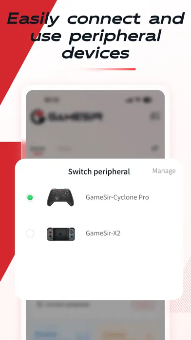 GameSir app screenshot 2