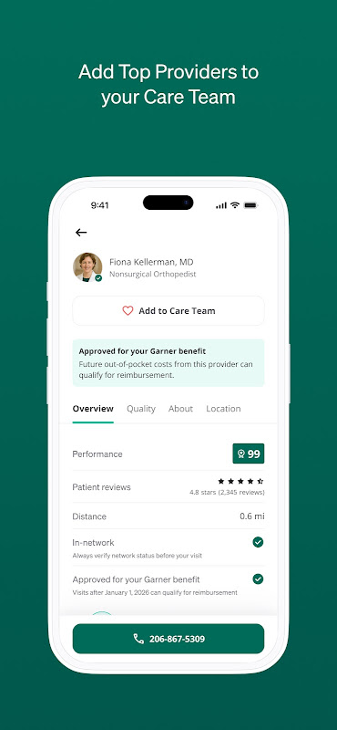 Garner Health app screenshot 3