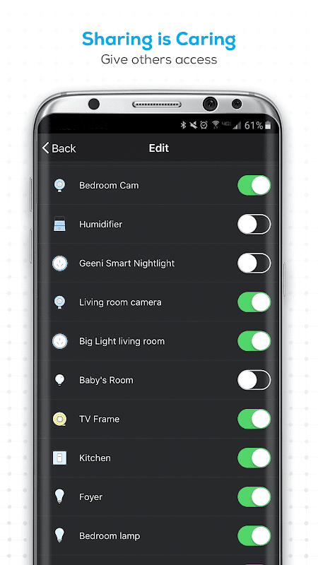 Geeni app screenshot 1
