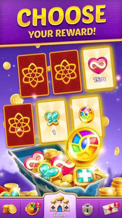 Genies & Gems – Match 3 Game app screenshot 2