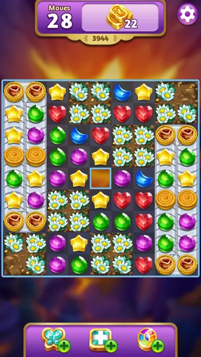 Genies & Gems – Match 3 Game app screenshot 7
