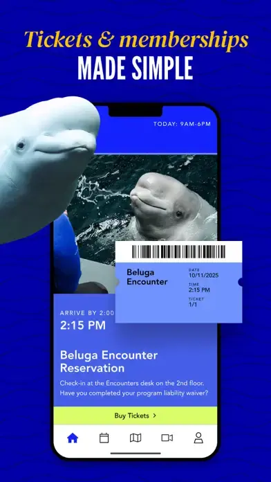 Georgia Aquarium Explorer app screenshot 1