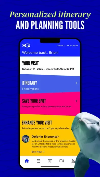 Georgia Aquarium Explorer app screenshot 2