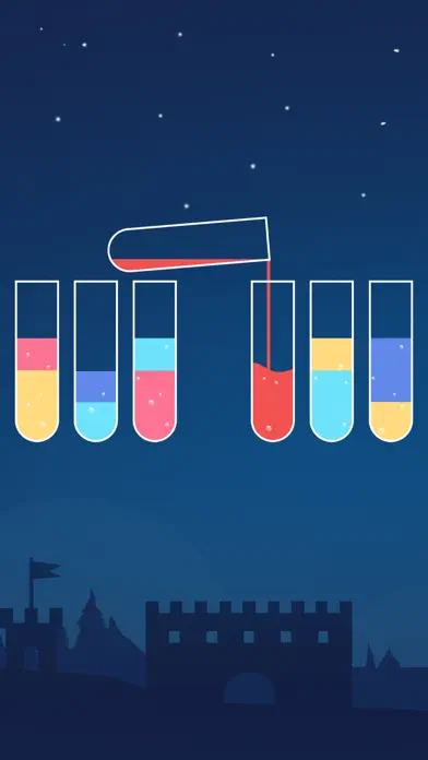 Get Color – Water Sort Puzzle app screenshot 1