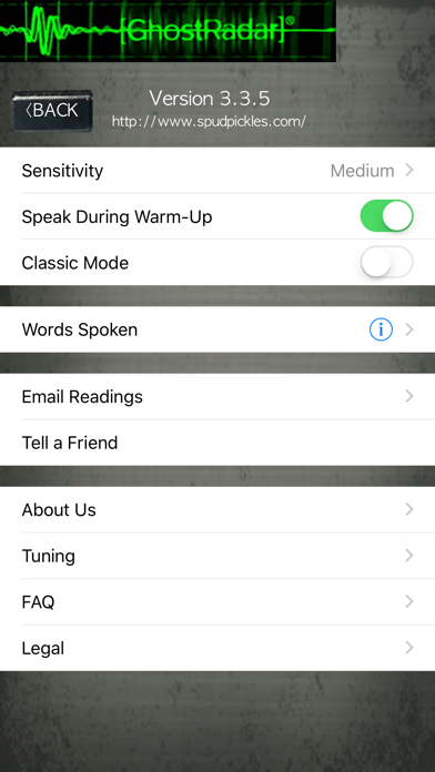 Ghost Radar: LEGACY app screenshot 3