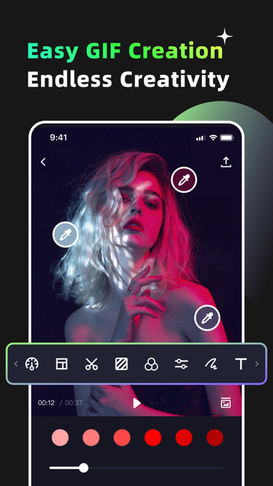GIF Maker, GIF Editor Pro app screenshot 2