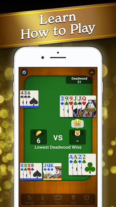 Gin Rummy Plus app screenshot 2