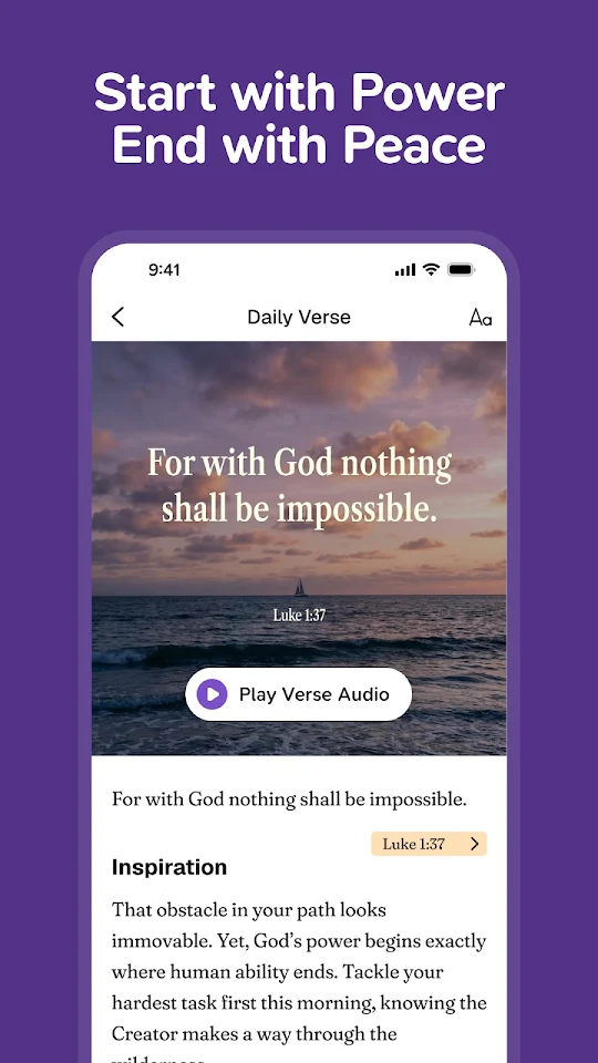 GlowVerse: Bible & Daily Verse app screenshot 6