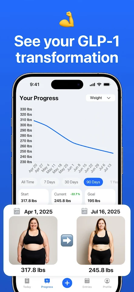 GLP-1 Tracker: Pep app screenshot 4