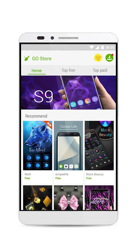 GO Launcher S app screenshot 6