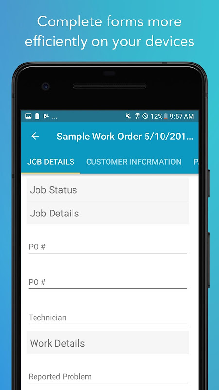 GoFormz Mobile Forms & Reports app screenshot 1
