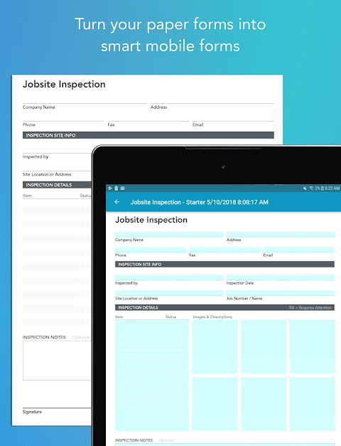 GoFormz Mobile Forms & Reports app screenshot 2