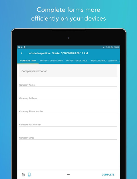 GoFormz Mobile Forms & Reports app screenshot 3